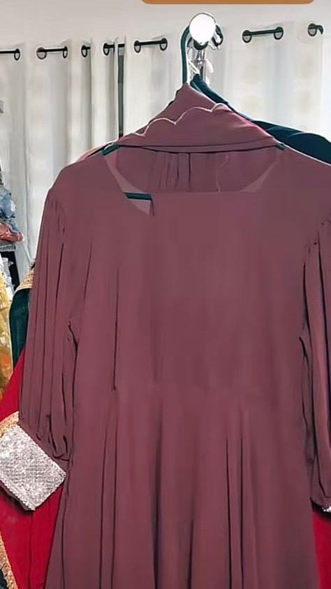 Mauve Purple Anarkali