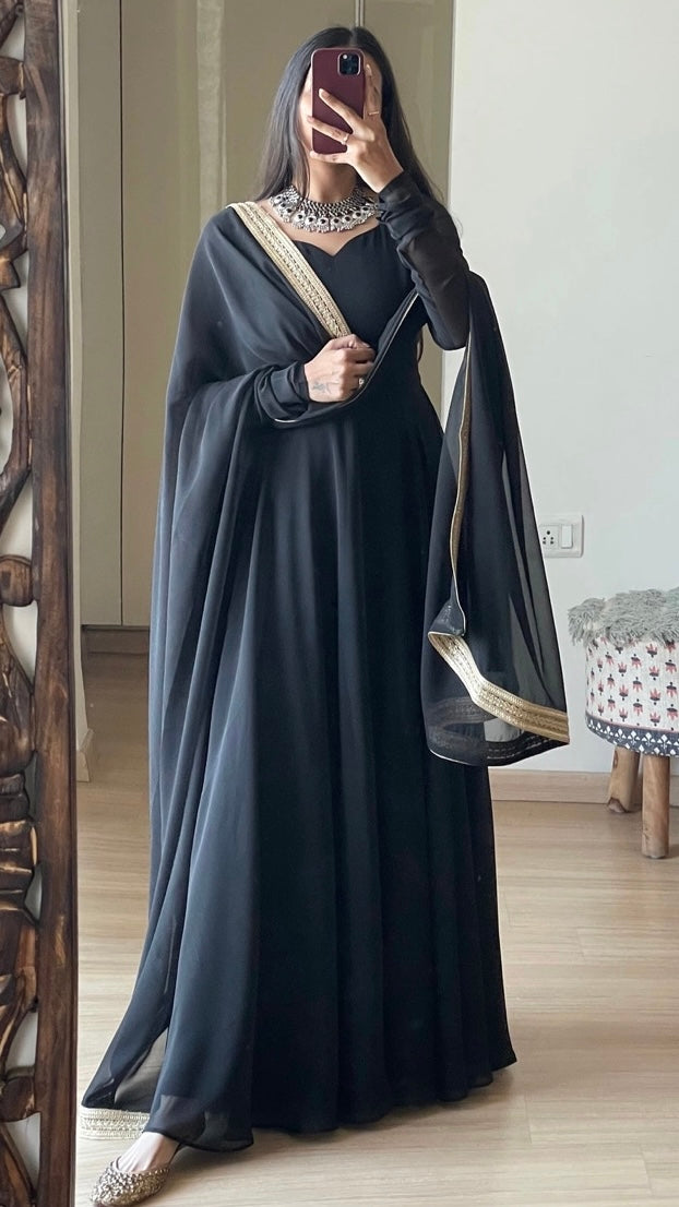 Black Anarkali