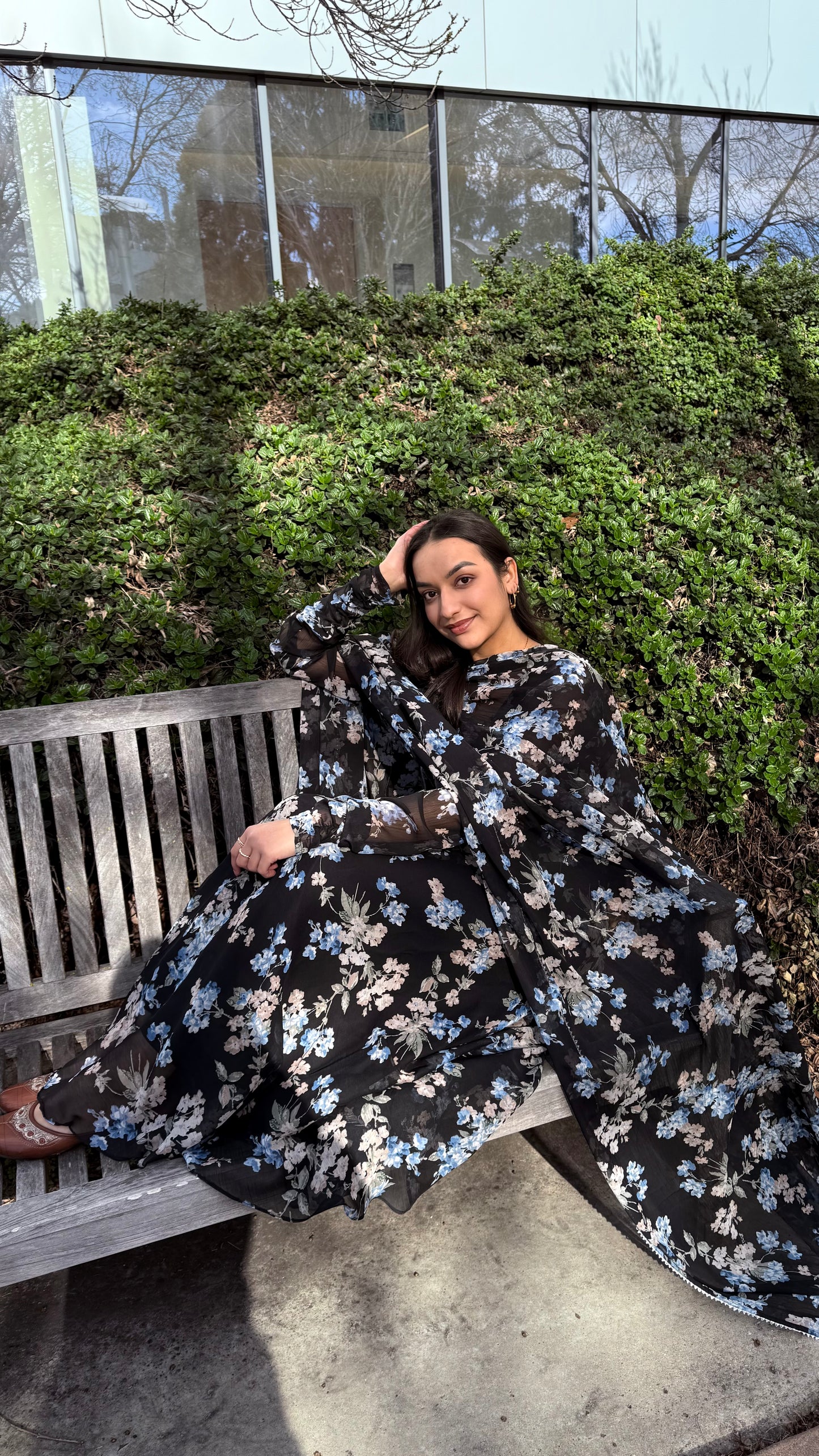 Midnight Luxe Anarkali