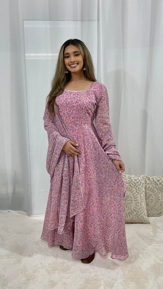 Light Pink Anarkali