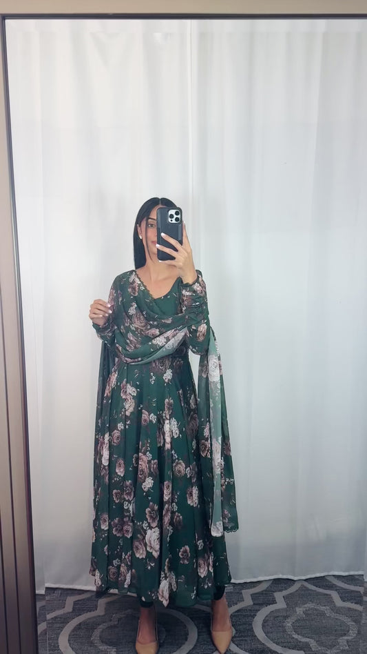 Evergreen Anarkali