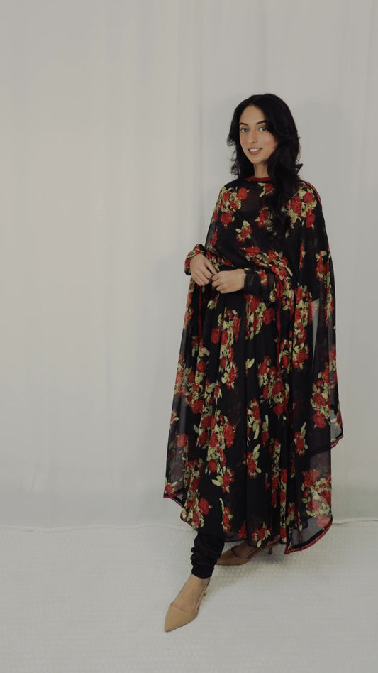 Black Rose Anarkali