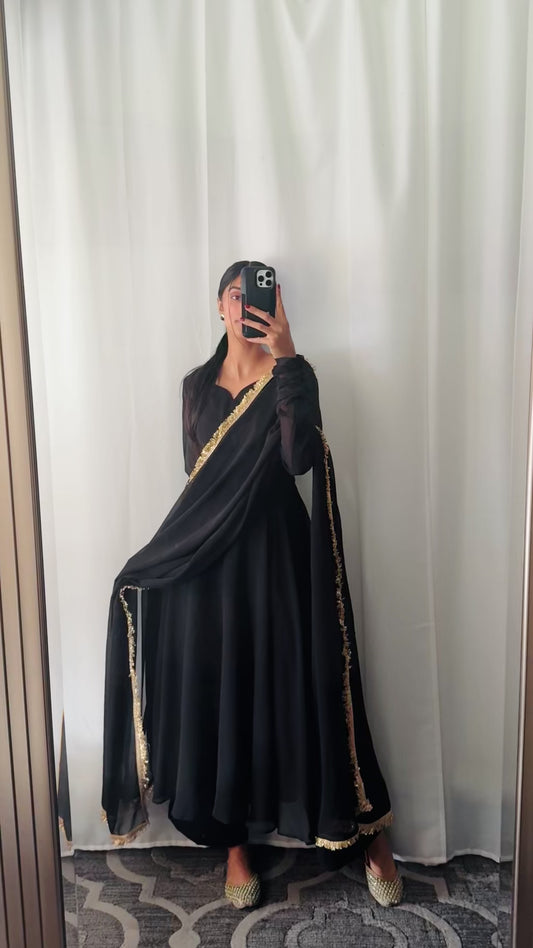 Black Anarkali